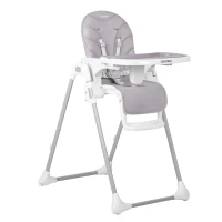 Ricokids 700600 Jídelní židlička Tulo se stolkem, šedá