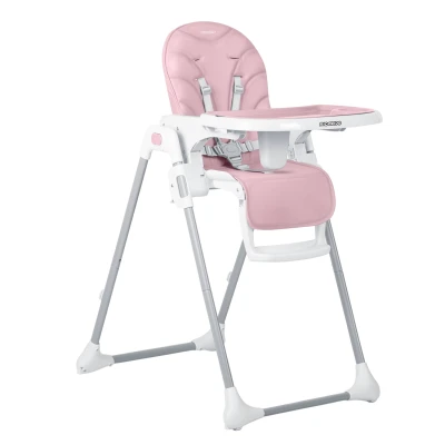 Ricokids 700602 Jídelní židlička Tulo se stolkem, růžová