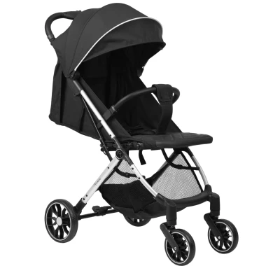 Nukido 716000 Paseo športový kočík, 0-36 mesiacov, 15 kg, čierny