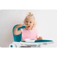 Ricokids 700601 Vysoká stolička Tulo so stolíkom, modrá