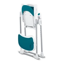 Ricokids 700601 Vysoká stolička Tulo so stolíkom, modrá