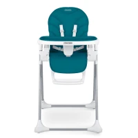Ricokids 700601 Vysoká stolička Tulo so stolíkom, modrá