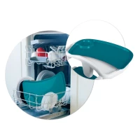 Ricokids 700601 Vysoká stolička Tulo so stolíkom, modrá