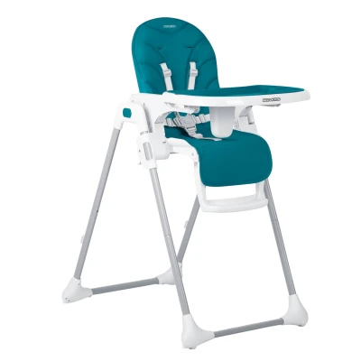 Ricokids 700601 Vysoká stolička Tulo so stolíkom, modrá