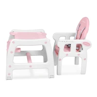 Ricokids 7091 Sinco 5 v 1 vysoká stolička - ružová