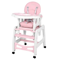 Ricokids 7091 Sinco 5 v 1 vysoká stolička - ružová