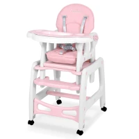 Ricokids 7091 Sinco 5 v 1 vysoká stolička - ružová