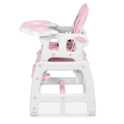 Ricokids 7091 Sinco 5 v 1 vysoká stolička - ružová