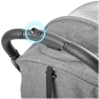 Nukido 716002 Paseo športový kočík, 0–36 mesiacov, 15 kg, tmavošedý