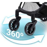 Nukido 716003 Paseo športový kočík, 0-36 mesiacov, 15 kg, svetlo sivý