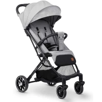 Nukido 716003 Paseo športový kočík, 0-36 mesiacov, 15 kg, svetlo sivý