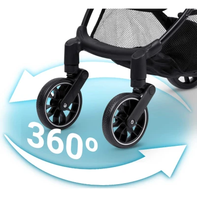 Nukido 716003 Paseo športový kočík, 0-36 mesiacov, 15 kg, svetlo sivý