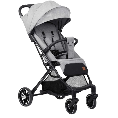 Nukido 716003 Paseo športový kočík, 0-36 mesiacov, 15 kg, svetlo sivý