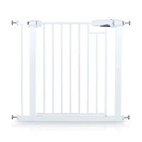 Nukido 718600 Bezpečnostná bránka s magnetickým uzáverom 76-104 cm, biela