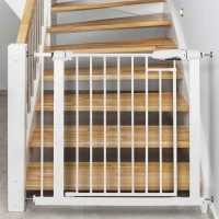 Nukido 718600 Bezpečnostná bránka s magnetickým uzáverom 76-104 cm, biela