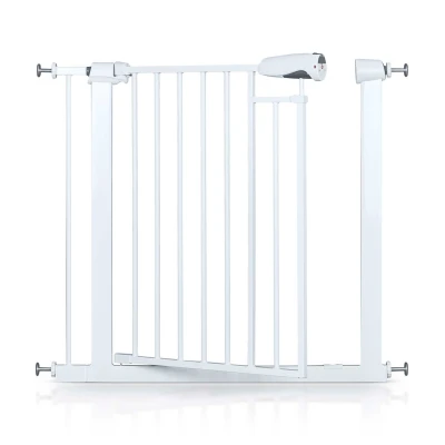 Nukido 718600 Bezpečnostná bránka s magnetickým uzáverom 76-104 cm, biela