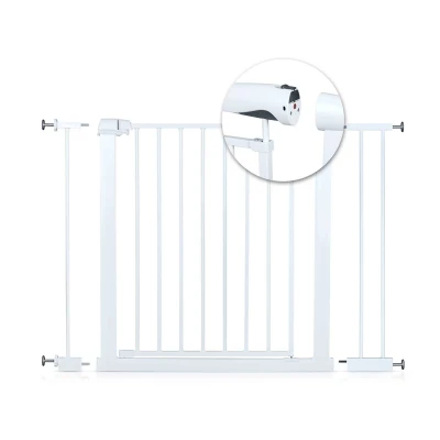 Nukido 718600 Bezpečnostná bránka s magnetickým uzáverom 76-104 cm, biela