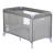Ricokids RK-240 Cestovná detská postieľka + matrac a taška, 125 × 65 × 78 cm, sivá-levanduľová