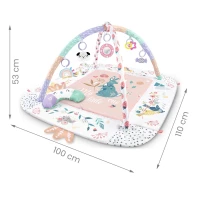 Nukido 730000 Interaktivní vzdělávací podložka 110 x 100 cm Ptáček