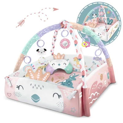 Nukido 730000 Interaktivní vzdělávací podložka 110 x 100 cm Ptáček