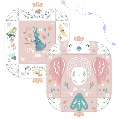 Nukido 730000 Interaktivní vzdělávací podložka 110 x 100 cm Ptáček