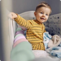 Ricokids 722106 Ochranný mantinel do postýlky 3 m, mátověrůžovofialový