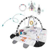 Ricokids 7318 Interaktívna vzdelávacia hracia podložka 110 × 100 cm Boho