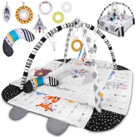 Ricokids 7318 Interaktívna vzdelávacia hracia podložka 110 × 100 cm Boho