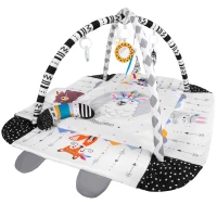 Ricokids 7318 Interaktívna vzdelávacia hracia podložka 110 × 100 cm Boho