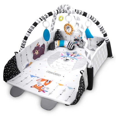 Ricokids 7318 Interaktívna vzdelávacia hracia podložka 110 × 100 cm Boho