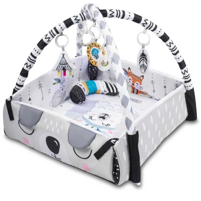 Ricokids 7318 Interaktívna vzdelávacia hracia podložka 110 × 100 cm Boho