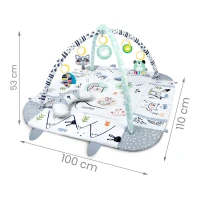 Ricokids 7350 Výuková interaktivní podložka, 110 × 100 cm, králík