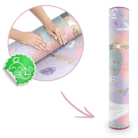 Ricokids RK-344 Pěnová podložka na vybarvování 120×92×0,3 cm + fixy, Fashion