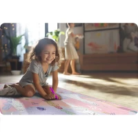 Ricokids RK-344 Pěnová podložka na vybarvování 120×92×0,3 cm + fixy, Fashion