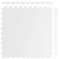 Ricokids 738200 Pěnová podložka puzzle 60×60 cm, 4 ks,bílo-šedá
