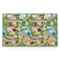 Ricokids RK-343 Penová podložka na maľovanie 200 x 120 x 0,3 cm + fixky, ZOO