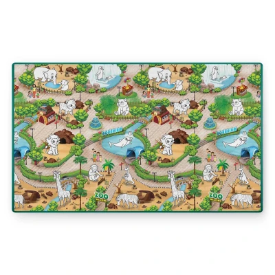 Ricokids RK-343 Penová podložka na maľovanie 200 x 120 x 0,3 cm + fixky, ZOO