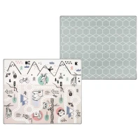 Nukido NK-342 Pěnová rolovací edukační podložka 180 x 150 x 1,5 cm, béžová
