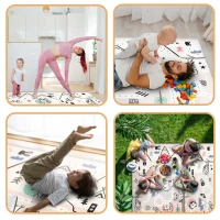 Nukido NK-342 Pěnová rolovací edukační podložka 180 x 150 x 1,5 cm, béžová