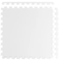 Ricokids 738202 Pěnová podložka puzzle 60×60 cm, 4 ks, modro-bílá