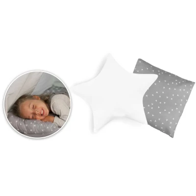 Nukido 740521 Dětský stan teepee s LED lampičkou - šedý
