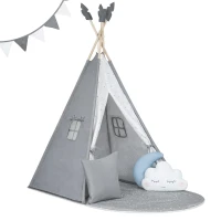 Nukido NK-406 Dětské teepee - šedé
