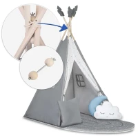 Nukido NK-406 Dětské teepee - šedé