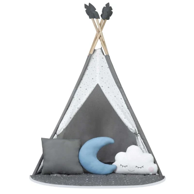 Nukido NK-406 Dětské teepee - šedé