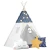 Nukido 740424 Dětské teepee se světýlky - tmavě modré