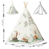 Nukido 740700 Detské teepee - béžové