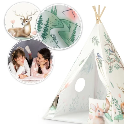 Nukido 740700 Detské teepee - béžové