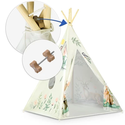Nukido 740700 Detské teepee - béžové