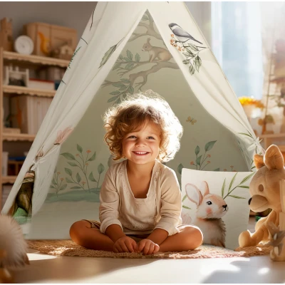 Nukido 740700 Detské teepee - béžové