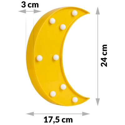 Nukido 740920 LED noční lampička Měsíc